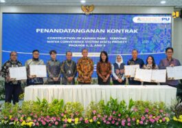 Kemen PU Teken Kontrak Konstruksi Karian–Serpong