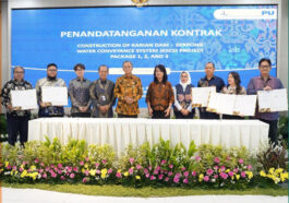 Nindya Karya Teken Dua Proyek Strategis Infrastruktur Air Nasional